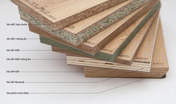 Ván ép nội thất, ván ép phủ phim chất lượng.