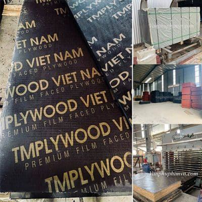 Ván ép phủ phim 15mm - Báo giá ván ép phủ phim từ 240.000/tấm